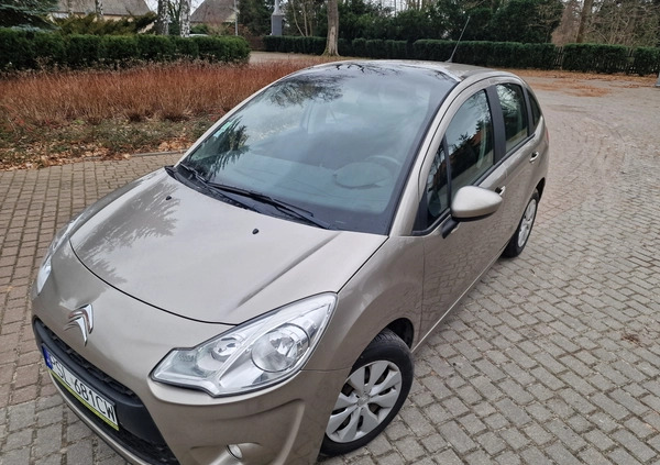 Citroen C3 cena 21300 przebieg: 74493, rok produkcji 2011 z Pasłęk małe 232